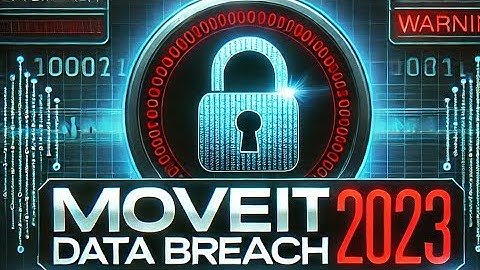 MOVEit Data Breach (2023) – A Cybersecurity Failure