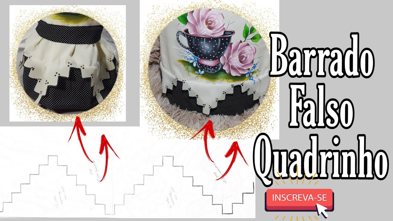 Como Fazer Régua Barrado Falso Quadrinho (fácil)