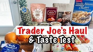 Weekly Trader Joe’s Haul & Taste Test