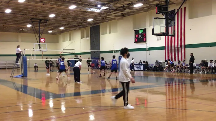 Obryant vs Ware High School Boys Volleyball Set 1