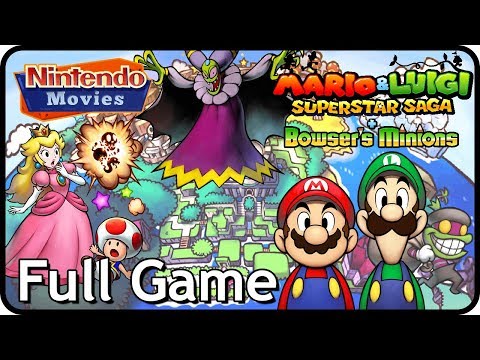 Mario u0026 Luigi: Superstar Saga + Bowser Minions - Full Game (Main Game)