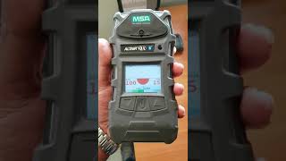 MSA Altair 5X starting