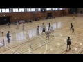 H29 ハンドボール春期二部リーグ  桐蔭横浜 vs 関東学院  (1/4)その2
