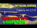 Guitar Practising Tips &amp; Guitar Profile :: Epiphone AJ-220S Acoustic  &amp; Hard Case