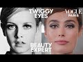 Get Twiggy's 1960s eye makeup in 5 minutes with Charlotte Tilbury | Beauty Expert | Vogue Paris