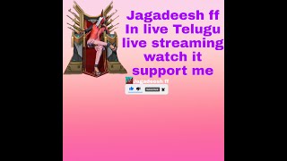 Free Fire Live With Jagadesh Ff Come And Play With Me