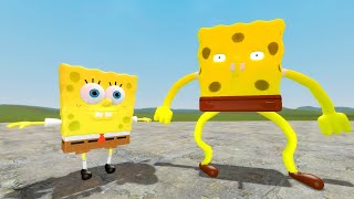 SPONGEBOB vs SPONG BOHB in Garry's Mod! Memes vs Original