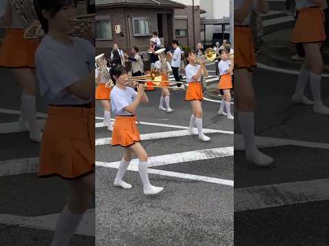 京都橘高校吹奏楽部 / 常滑市制70周年記念パレード / ♪Show Me How You Burlesque