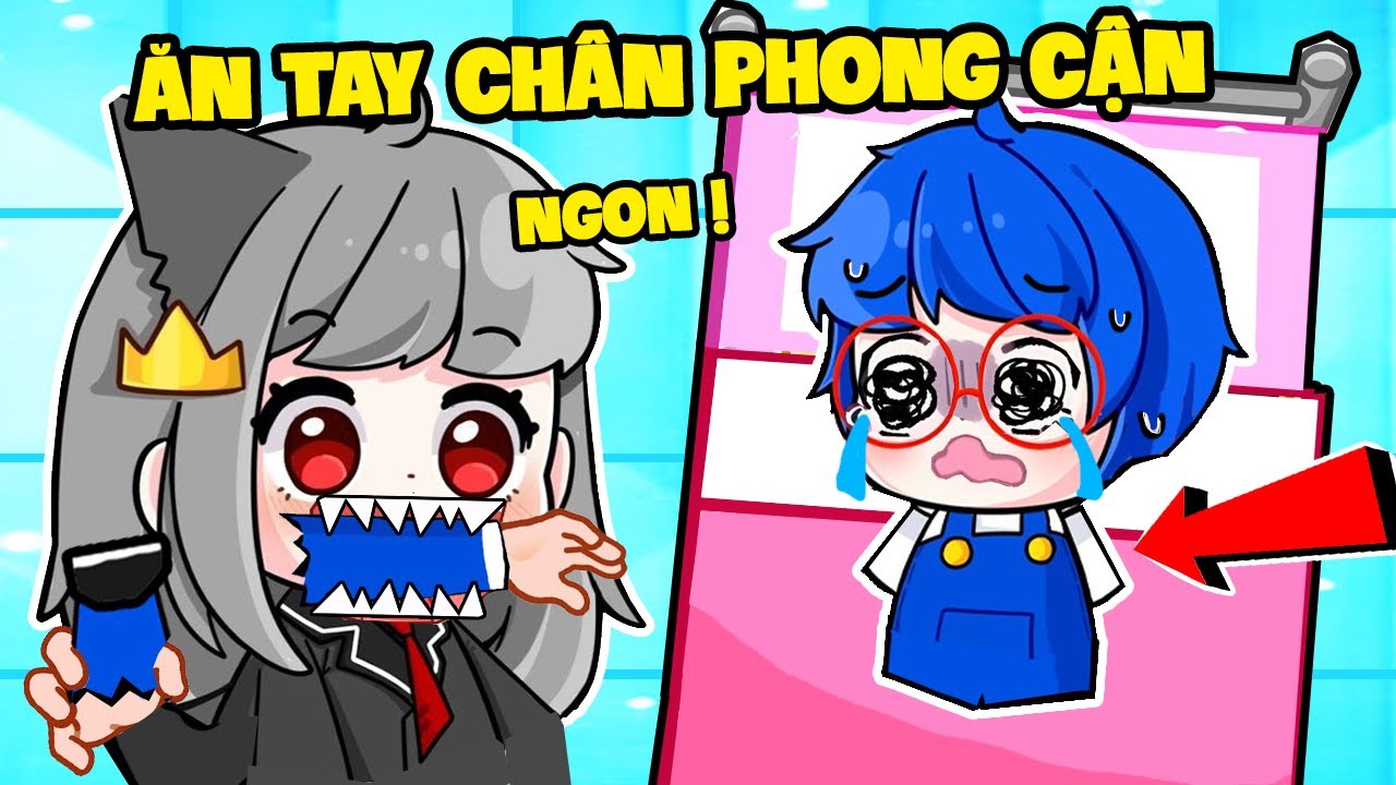 SAMMY ĂN TAY CHÂN PHONG CẬN TRONG TRÒ CHƠI CHIẾC GƯỜNG TỬ THẦN TRONG ROBLOX