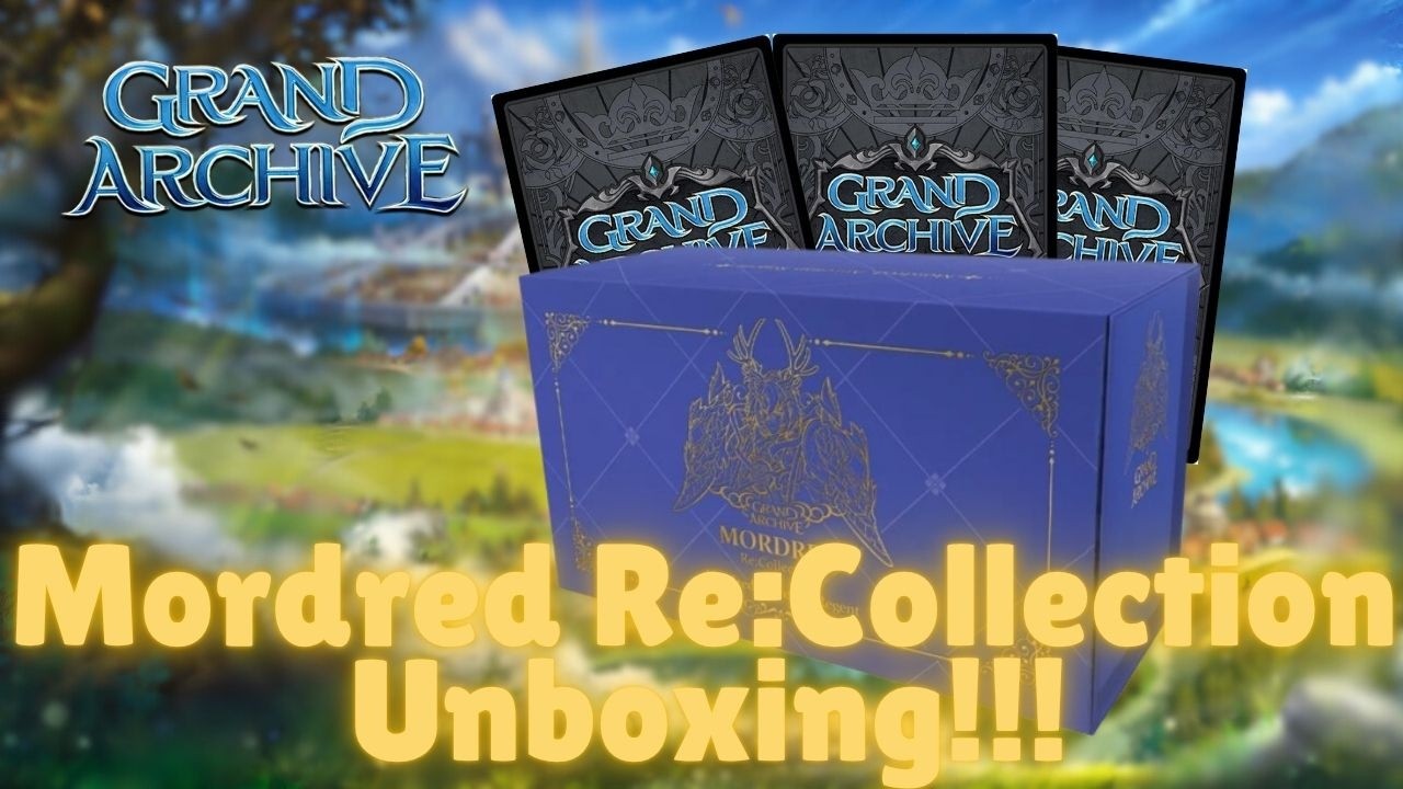 Grand Archive Mordred Collection Unboxing! - YouTube