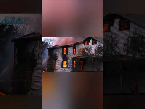 سبب غريب يجعل الأمريكيون يبنون منازلهم من الخشب رغم سهولة اشتعاله