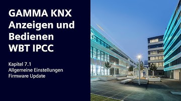 7.1 Siemens GAMMA KNX IP Control Center V4.2.4: Der Konfigurationsmanager - Firmware updates