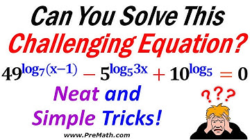 How to Solve Exponential Equations with Logarithmic Exponents Using Neat and Simple Tricks