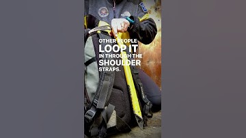 Pro Tip - Packing Your Ice Axe #climbing #mountain #toptips