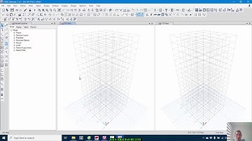 ETABS 17: BÀI 3.  Vẽ hệ lưới trục trong etabs - GRID