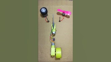 New Switch Machine Ideas With BO Gear Generator ° DC Motor #dcmotor #tech #shorts