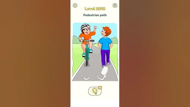 Dop 2 - Delete One Part (Find and Answer) Level 2240 | Subscribe #dop2 #challnegegames #shorts