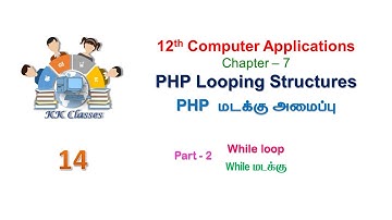 12th CA - Chapter 7 - PHP Looping Structure - Part 2 - while loop