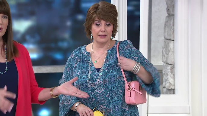 Dooney & Bourke Saffiano Leather Shoulder Bag - Ashby on QVC 