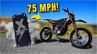 картинка: Как наш Surron Ultra Bee стал таким БЫСТРЫМ?! // EBMX X-9000