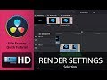 Film Factory quick tutorial : &quot;Davinci Resolve render selection&quot;