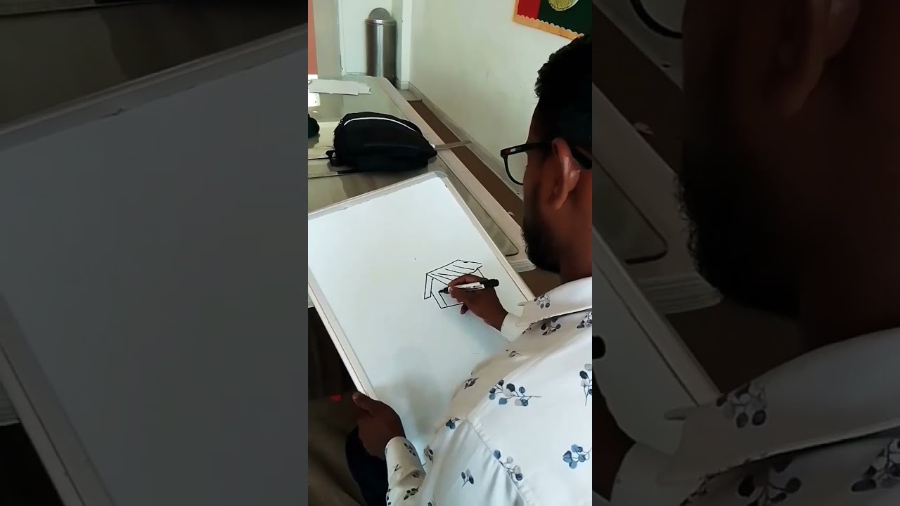 Line Drawing Art Penting Simple Work