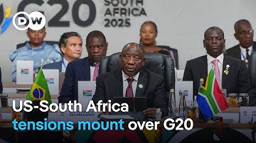 G20 leaders issue declaration without US input after boycott | DW News