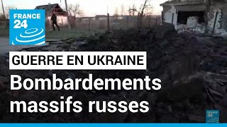 En IMAGES : nouvelle campagne de bombardements massifs russes en Ukraine • FRANCE 24