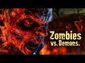 "Zombies vs. Demons" - A short film created with AI. Luma