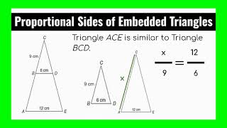 Embedded Triangles