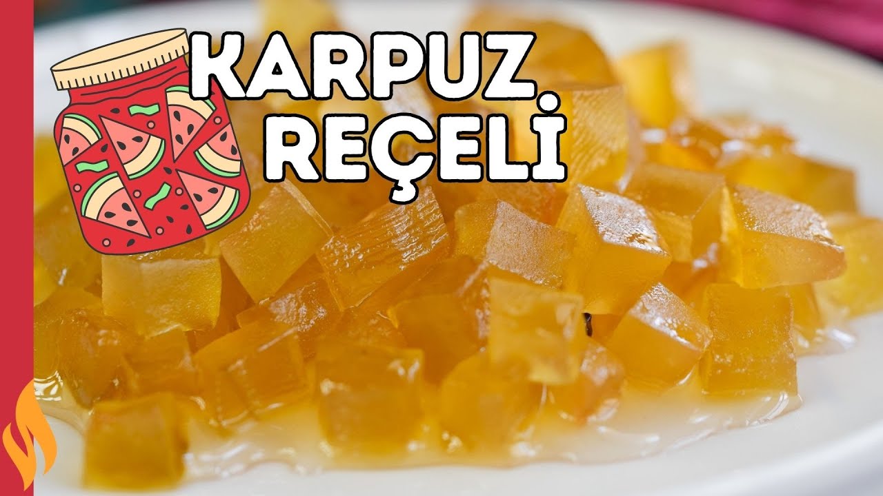 ÇOK ŞAŞIRACAKSINIZ ???? KARPUZ KABUĞU REÇELİ ????