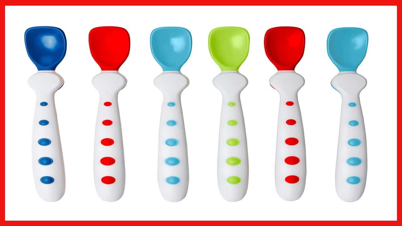Great product -  First Essentials by NUK Rest Easy Spoons, Pack of 6 (Color May Vary)