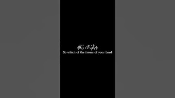 والسماء رفعها ووضع الميزان (محمد هشام حسن) شاشة سوداء .. [#سورة_الرحمن]!!..