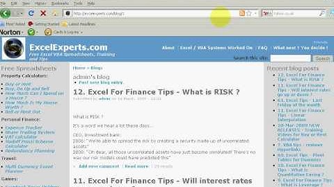 ExcelExperts.com - RSS feed