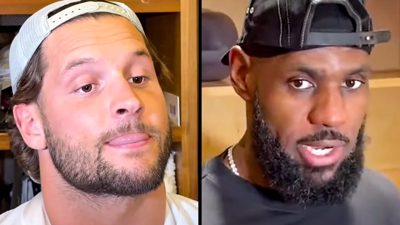 LeBron James Puts MAGA Coward Nick Bosa to SHAME - YouTube