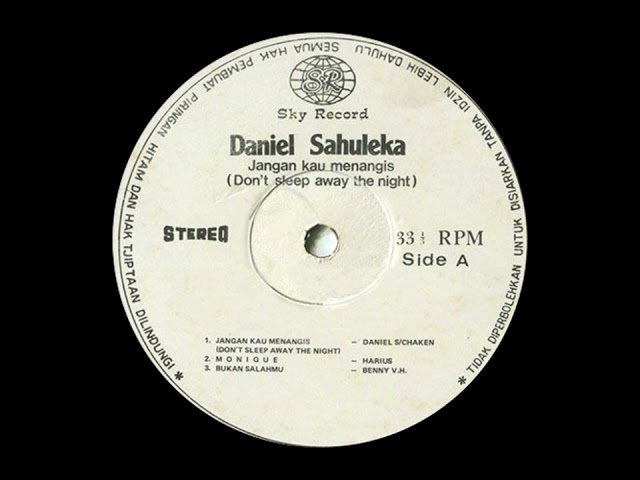 Daniel Sahuleka - Dont Sleep Away The Night (HQ Audio) class=