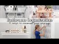 5 GENIUS STORAGE HACKS THAT WILL BLOW YOUR MIND!!!! | BATHROOM ORGANIZATION IDEAS | ORGANIZE WITH ME