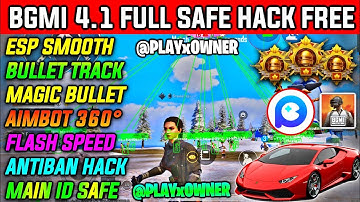 BGMI HACK 4.1 | BGMI 4.1 MOD APK | BGMI ESP HACK | BGMI NEW HACK TODAY | HOW TO HACK BGMI HACK