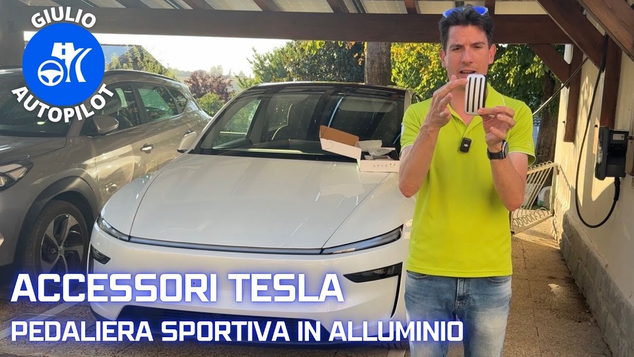 La Miglior Pedaliera in Alluminio "Performance style" per TESLA Model 3/Y by TESLAUNCH