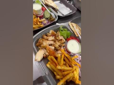 Гирос на тарелке 🔥 - YouTube