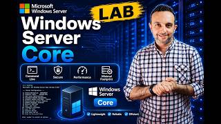 Server Core - LAB1  | By : Mohamed Zohdy - Windows Server Course (شرح عربي)