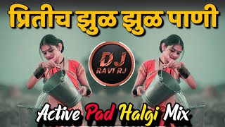 Pritich Zul Zul Pani - प्रितीच झुळ झुळ पाणी | Active Pad Halgi Mix | DJ Ravi RJ 