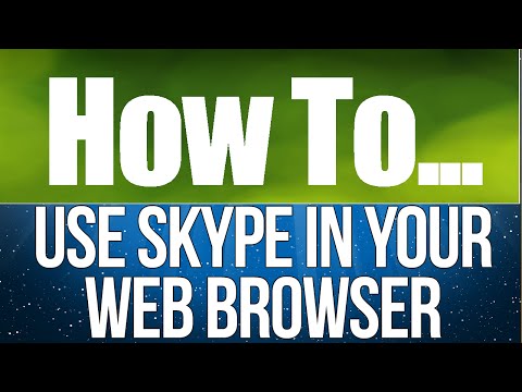 How To Use Skype From Your Web Browser in Outlook.com