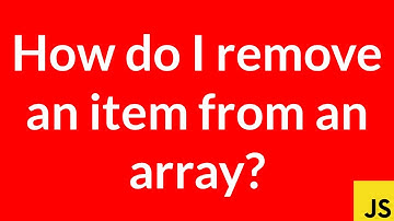 How do I remove a specific value from an array? (JavaScript)