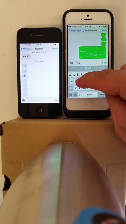 iPhone SMS fix