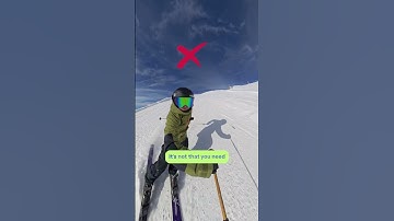 Beginner Ski Mistakes and how to Fix them - 1. Turning Your Body