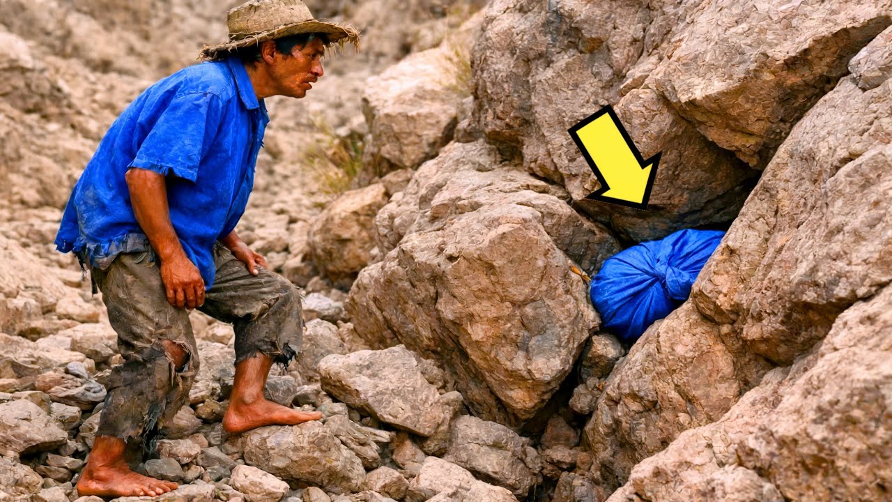 ILS LUI ONT DONNÉ JUSTE UN TERRAIN ROCAILLEUX COMME BLAGUE… MAIS CE QU'IL A TROUVÉ LÀ BAS…