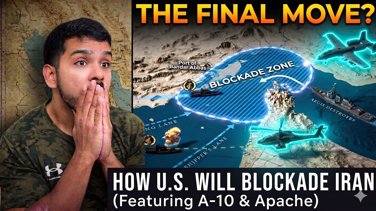 How the US Will Blockade Iran in the Strait of Hormuz | CG Reacts - YouTube