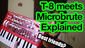 Roland T-8 meets the Arturia Microbrute : an explanation