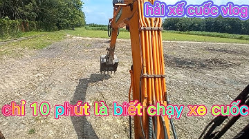 Hướng dẩn cách lái xe cuốc mới nhất. Học lái xe cuốc cấp tốc nhanh nhất